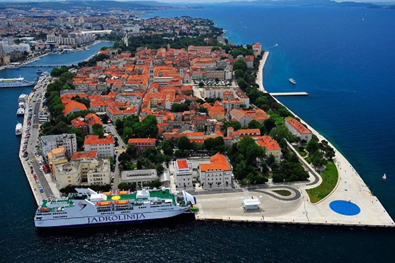 Deluxe Neli Apartments Zadar Bagian luar foto